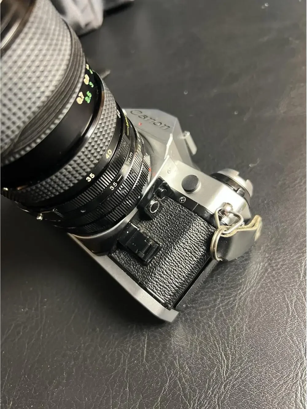 Canon AE-1 Program 35mm SLR Film Camera with Access Telescopic 35-70mm READ